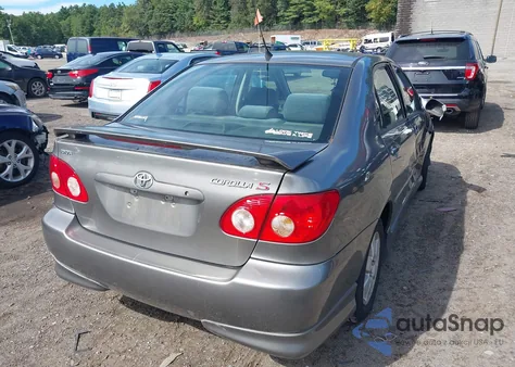 2007 Toyota Corolla S z USA, uszkodzony, nr VIN 2T1BR32E77C727970